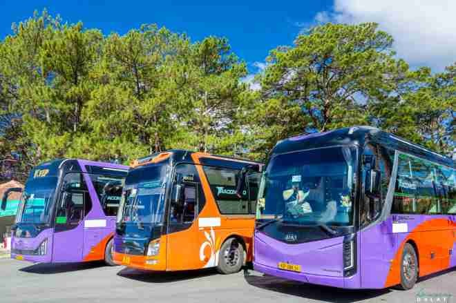 Nội thất xe Nguyễn Kim Limousine Đà Lạt